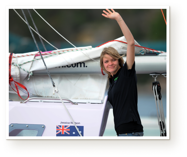 Jessica Watson, 16, Sets Sail Around the World