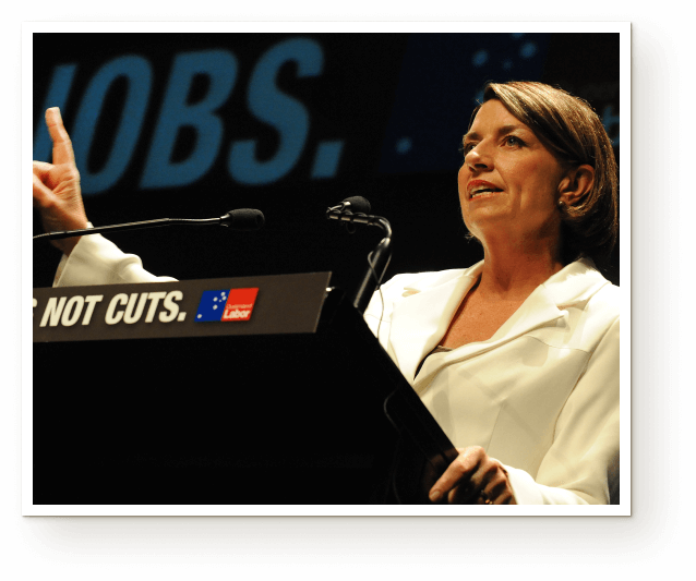 Anna Bligh First Elected Female State Premier