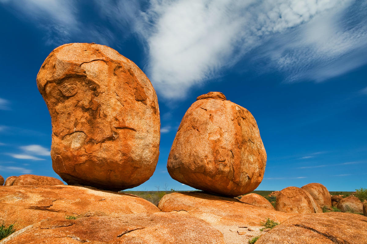 A photo of Karlu Karlu, Devil's Marbles